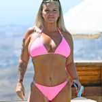 Kerry Katona Literally Purrs in Her Skimpy Little Pink Bikini During Her Sun-Soaked Holiday Out in Spain (57 Photos)