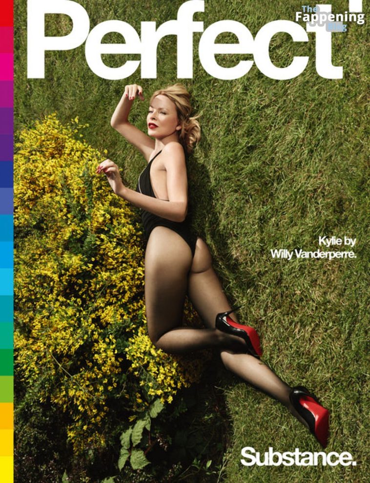 Kylie Minogue Sexy - Perfect Magazine (7 Photos + Video)
