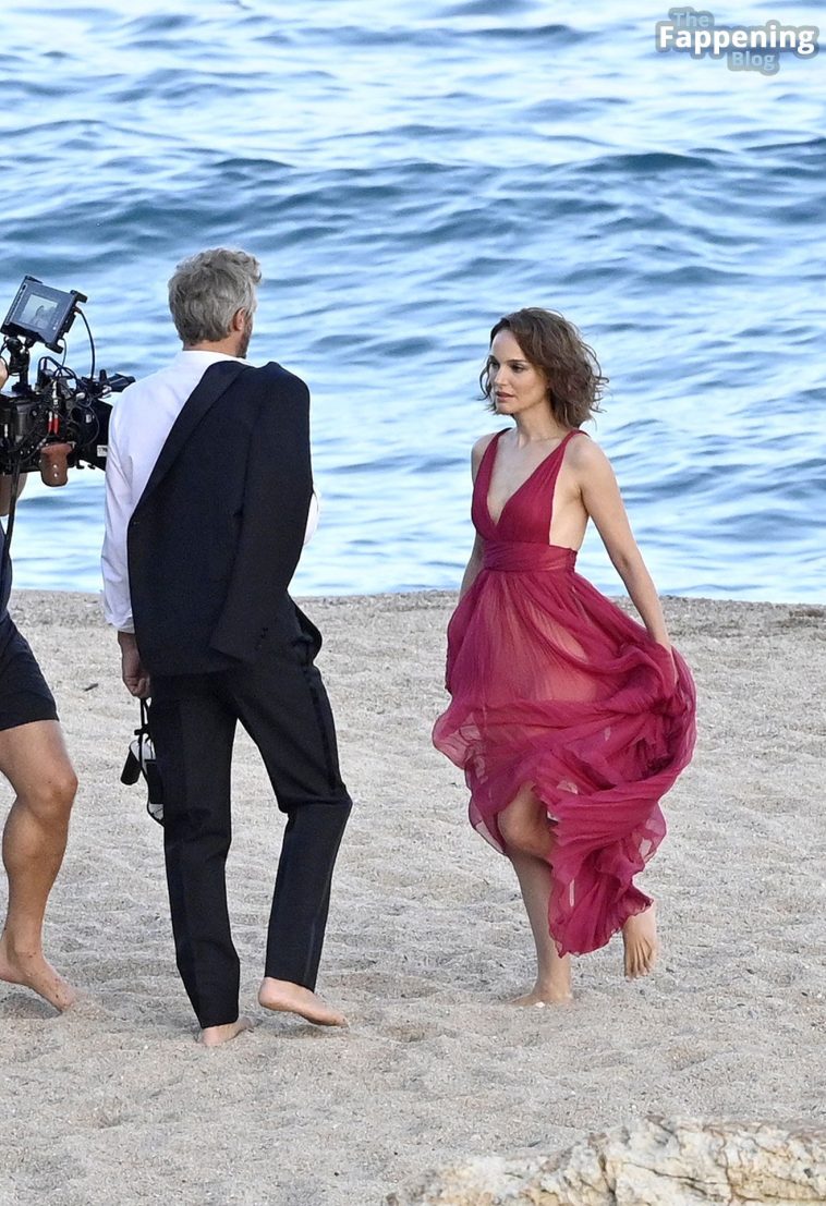 Natalie Portman Looks Sexy in a Red Dress for a New Romantic Dior Shoot in Spain (62 Photos)