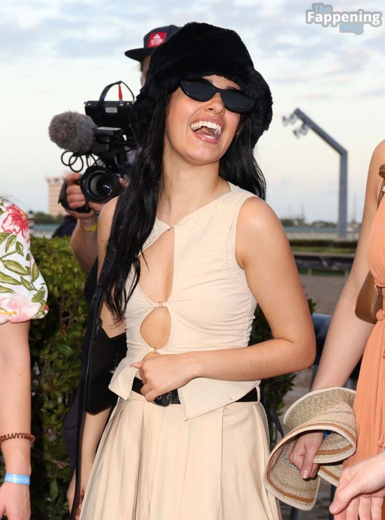 Camila Cabello Goes Braless at the 2024 Pegasus World Cup (9 Photos)