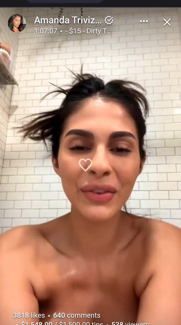 Amanda Trivizas Nude Shower OnlyFans Livestream Leaked