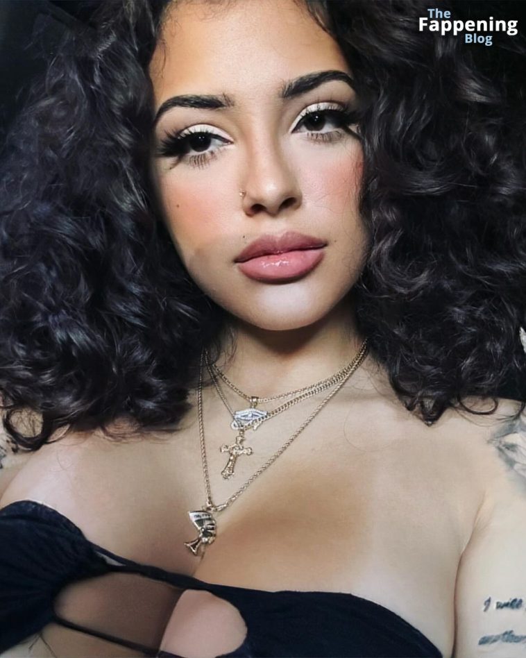 Malu Trevejo Displays Her Sexy Breasts in the Selfie Shoot (11 Photos)