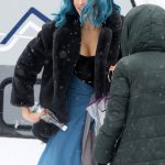 Lilly Krug is Seen at the Base Camp of the “April X” Movie Set (13 Photos)