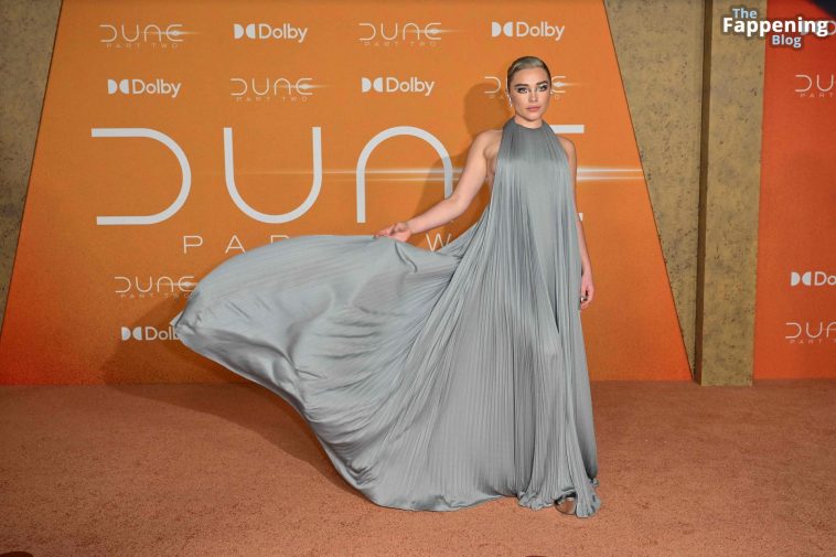 Braless Florence Pugh Stuns at the “Dune 2” Premiere (194 Photos)