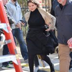 Selena Gomez Displays Her Sexy Boobs on on the Set of “Only Murders in the Building” in NYC (14 Photos)