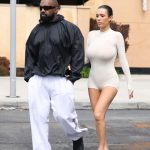 Bianca Censori & Kanye West Bare It All Out to Eat at The Cheesecake Factory in LA (181 Photos)