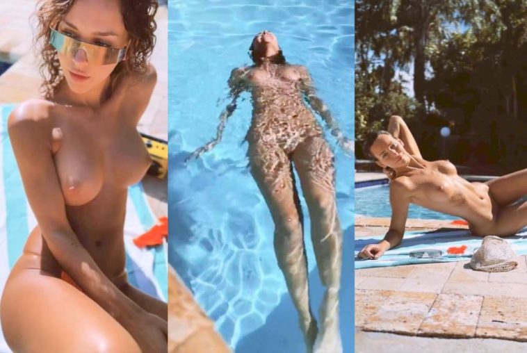 Rachel Cook Nude In Swimming Pool PPV Video Leaked