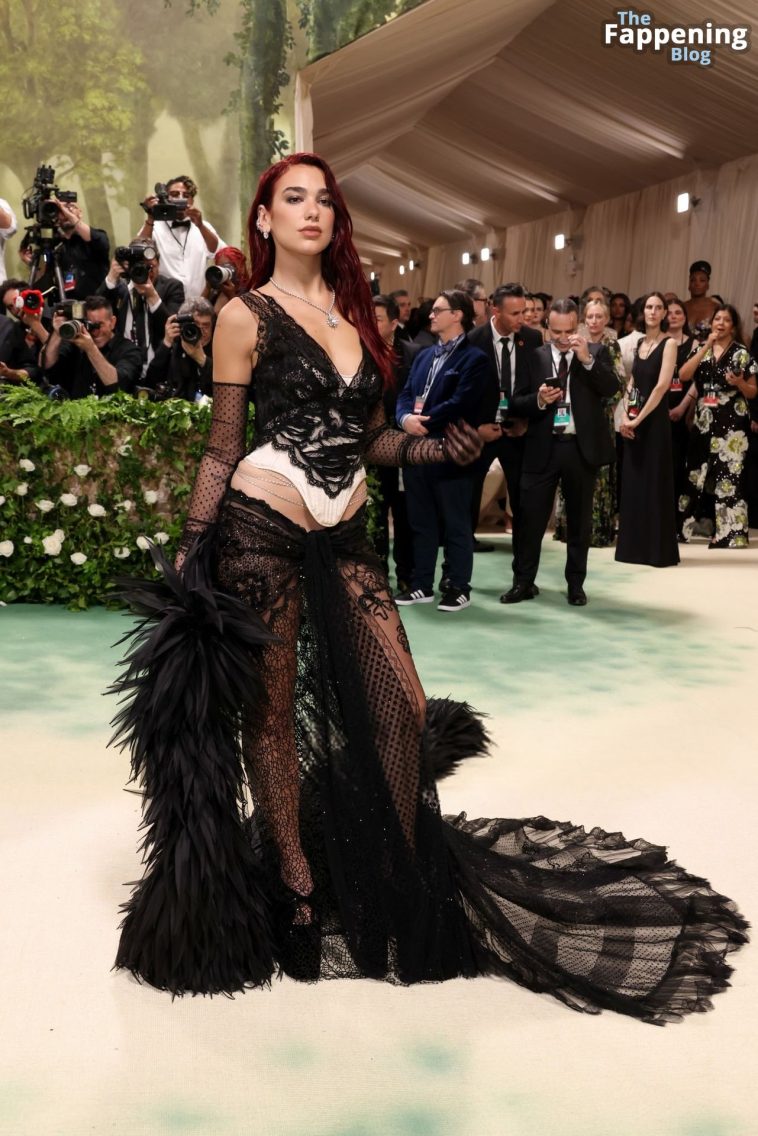 Dua Lipa Displays Her Sexy Figure at the Met Gala in NYC (113 Photos)