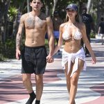 Ryan Garcia Strolls with Grace Boor in Miami Beach (40 Photos)