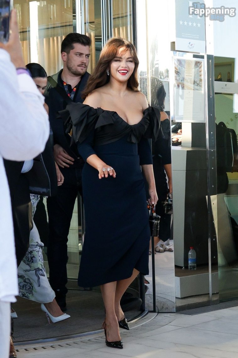 Selena Gomez Leaves Cannes Marriott in a Stunning Evening Outfit (41 Photos)