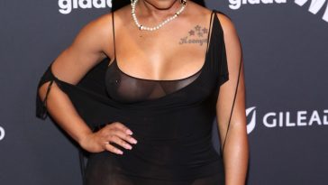 Yung Miami Flashes Her Nude Boobs at the 35th Annual GLAAD Media Awards in NYC (35 Photos)