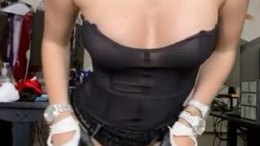 Bella Thorne Sexy Lingerie Corset Onlyfans Video Leaked