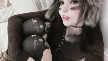 Belle Delphine Sexy Emo Raccoon Onlyfans Set Leaked