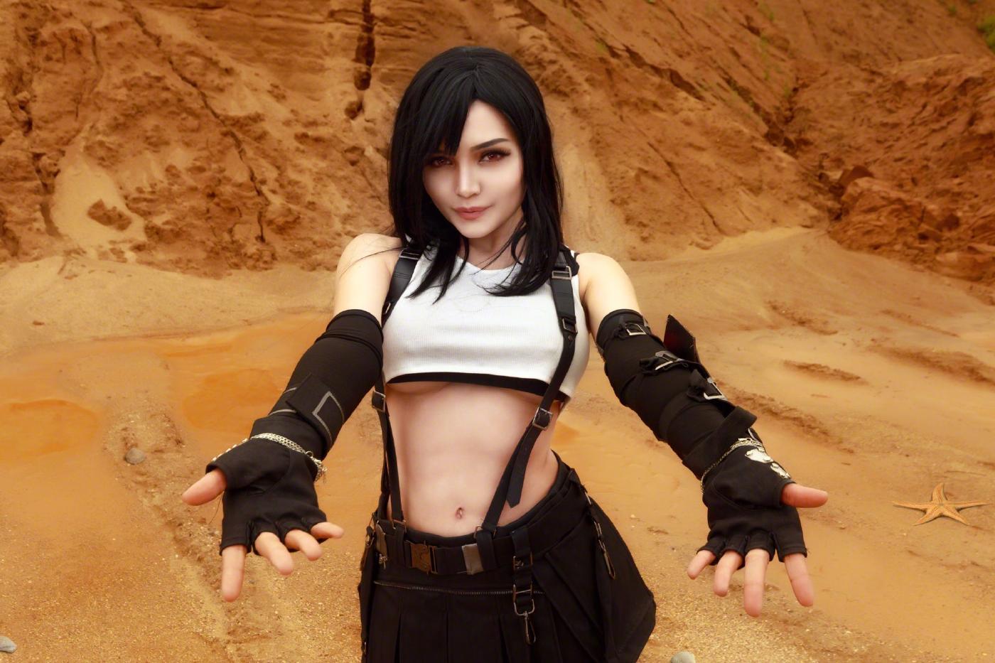 Kalinka Fox Nude Tifa Lockhart Cosplay Patreon Set Leaked