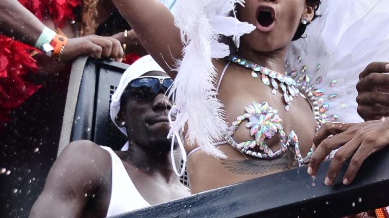 Rihanna Nip Slip Barbados Festival Photos Leaked