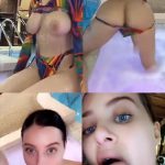 Lana Rhoades Nude Hot Tub Blowjob OnlyFans Video Leaked