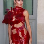 Águeda López Stuns in a Red Dress in Paris (16 Photos)