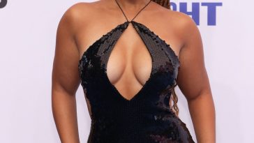 Chloe Bailey Shows Off Her Big Boobs at the BET Awards 2024 (49 Photos)