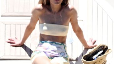 Jennifer Lopez Goes Braless During Her European Getaway in Sorrento (28 Photos)