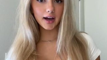 Breckie Hill Tank Top Titty Bounce OnlyFans Video Leaked