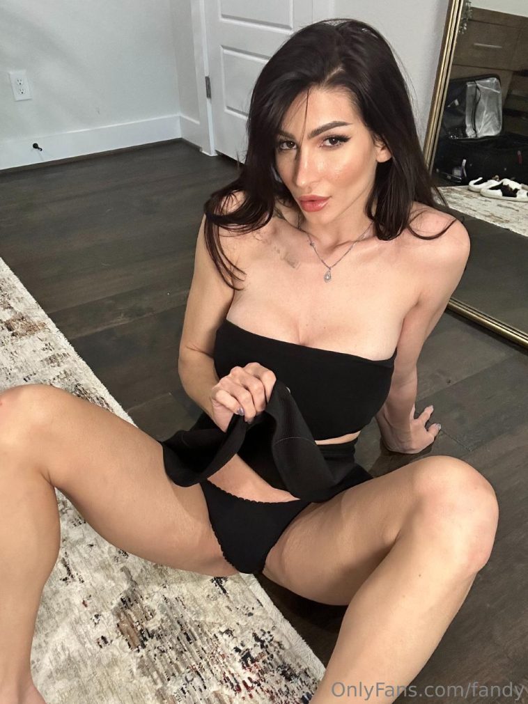 Fandy Sexy Upskirt Thong Tease Onlyfans Set Leaked