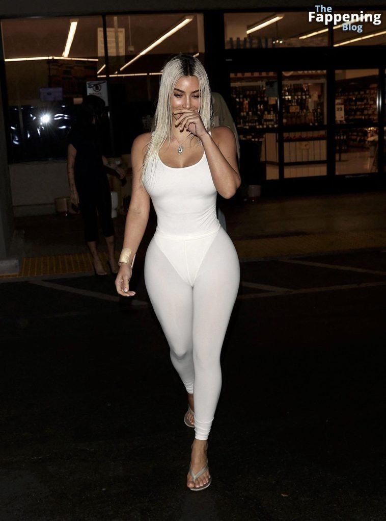 Kim Kardashian Shows Off Her Curves in WeHo (10 Photos)