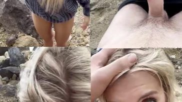 Trippie Bri Topless Beach Blowjob OnlyFans Video Leaked
