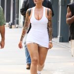 Amber Rose Turns Heads in a Revealing White Mini Dress During SoHo Outing (39 Photos)