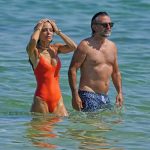 Bethenny Frankel Shows Off Her Sexy Boobs in a Swimsuit on the Beach in Saint Tropez (27 Photos)