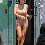 Bianca Censori Shows Off Her Nude Boobs in LA (78 Photos)