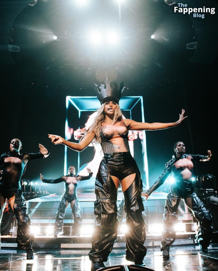 Ciara Stuns on Stage in Denver (9 Photos)