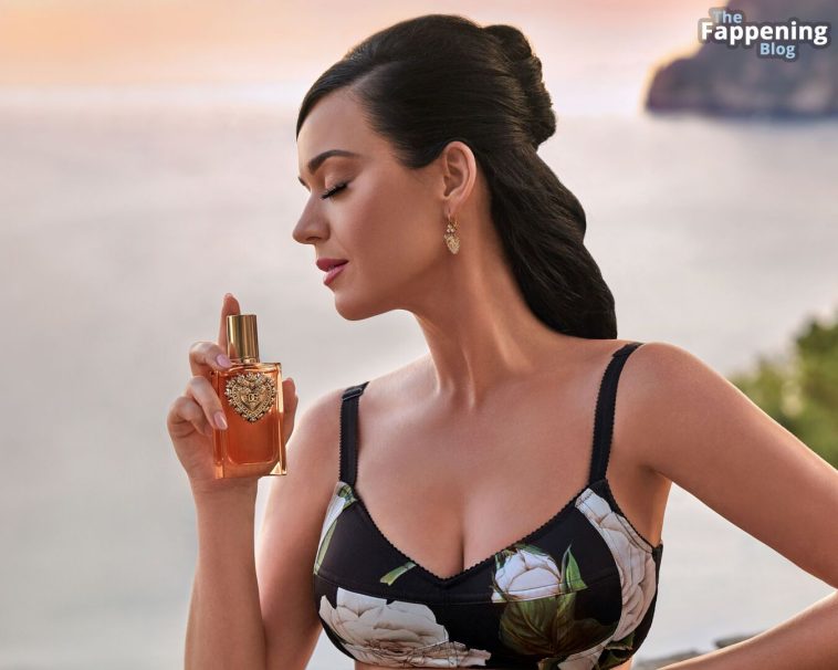 Katy Perry Looks Sexy in a New Dolce & Gabbana ‘Devotion’ Fragrance Ad (3 Photos)