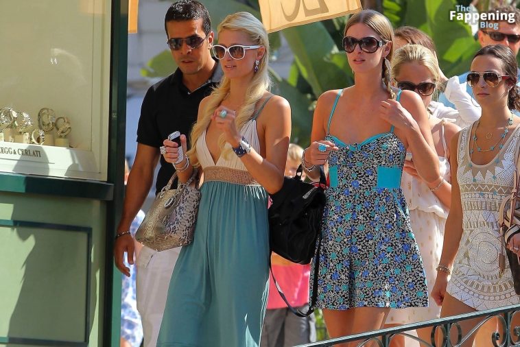 Paris and Nicky Hilton Go Shopping in Monte-Carlo (67 Photos)