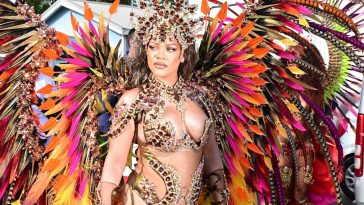 Rihanna Displays Her Curves at the Carnival Festival in Barbados (152 Photos)