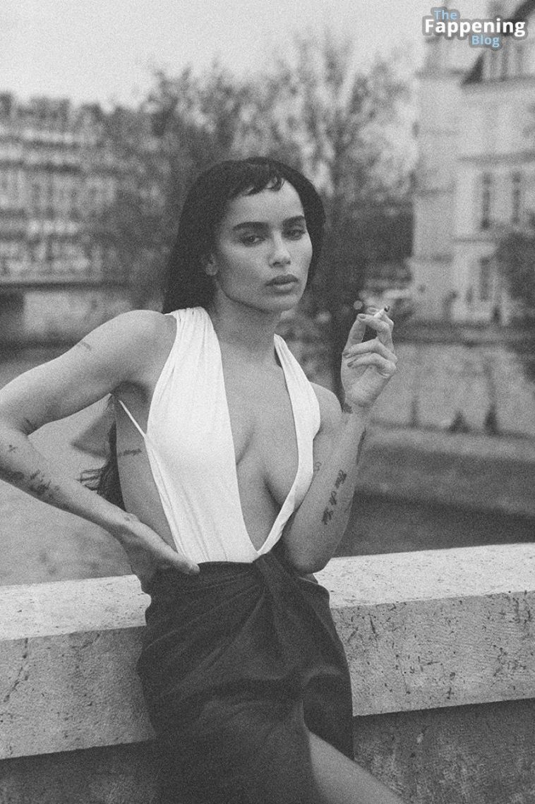 Zoë Kravitz Sexy & Topless (10 Photos)