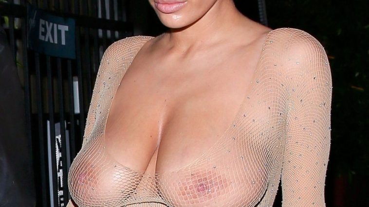 Bianca Censori Displays Her Nude Boobs at the Party in Santa Monica (60 Photos)