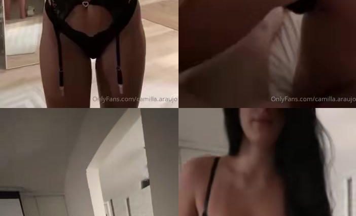 Camilla Araujo Lingerie POV Blowjob OnlyFans Video Leaked