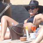 Jessica Alba Looks Sexy in a Black Bikini (15 Photos)