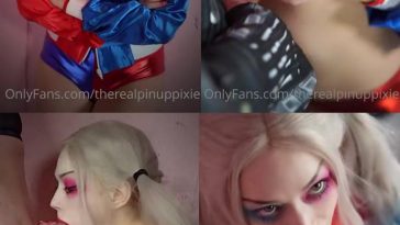 Pinup Pixie Harley Quinn Cosplay OnlyFans Video Leaked