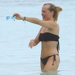 Gillian Anderson Shows Off Her Sexy Bikini Body on the Beach (31 Photos)