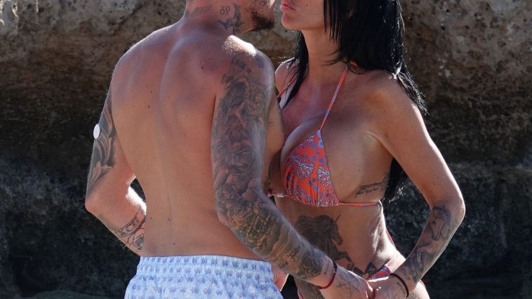 Katie Price Packs on the PDA During a Romantic Walk with JJ Slater Out in Cyprus (61 Photos)