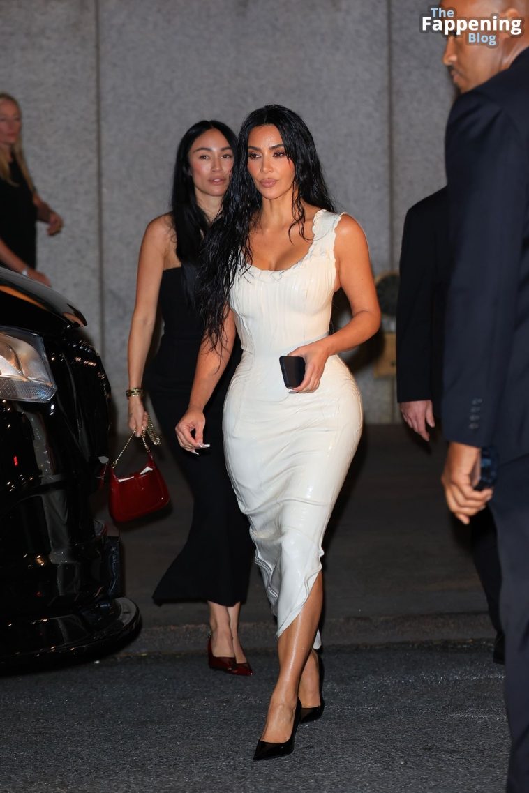 Kim Kardashian Leaves the Kering Foundation’s Caring For Women Dinner in NYC (39 Photos)