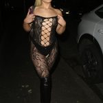 Mia Winward is Seen in Raunchy Halloween Outfit Out in Manchester (5 Photos)