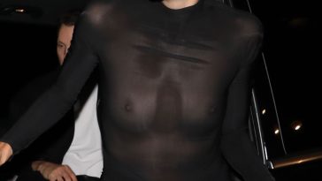 Natasha Poly Stuns With Her Nude Tits at Lila Moss’s Birthday Party at Le Bristol in Paris (40 Photos)