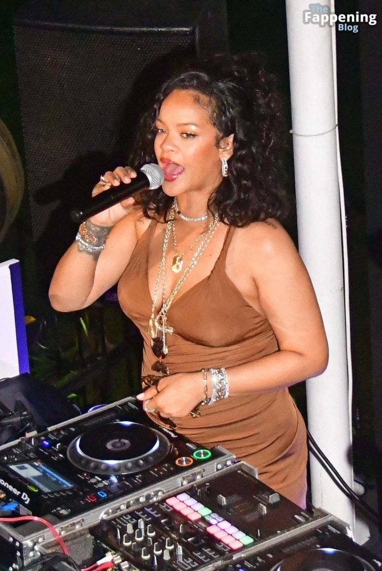 Rihanna Looks Hot at the Fenty Beauty Party in Barbados (86 Photos)