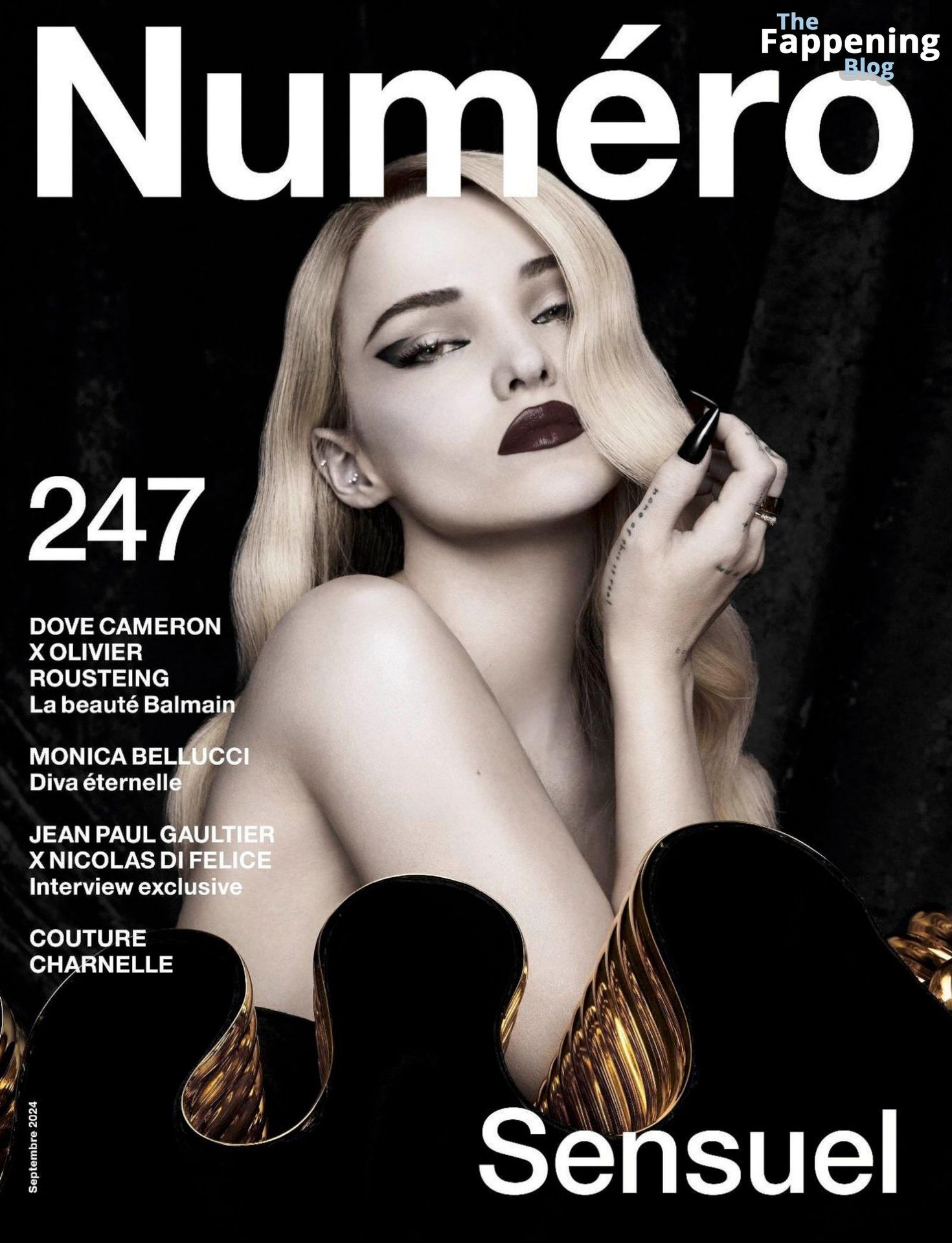 Dove Cameron Sexy & Topless - Numéro France (11 Photos)