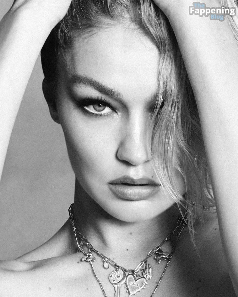 Gigi Hadid Poses for Double Vision (10 Photos)