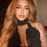 Malu Trevejo Displays Her Goods in a Sexy Black Dress (8 Photos)