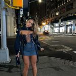 Sommer Ray Shows Off Her Sexy Tits & Butt in a Daring Denim Outfit in NY (9 Photos)