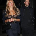 Brooks Nader Shows Off Her Nude Tits as She Grabs Dinner with Gleb Savchenko (50 Photos)